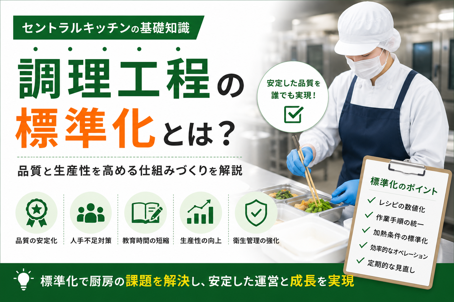 厨房設備を価格だけで選ばず、長く使える設備を見極めるための選定ポイントを解説します。